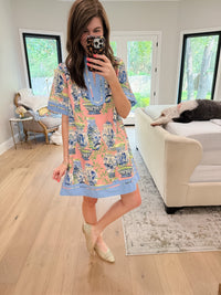 Ginger Jar Dress in Coral