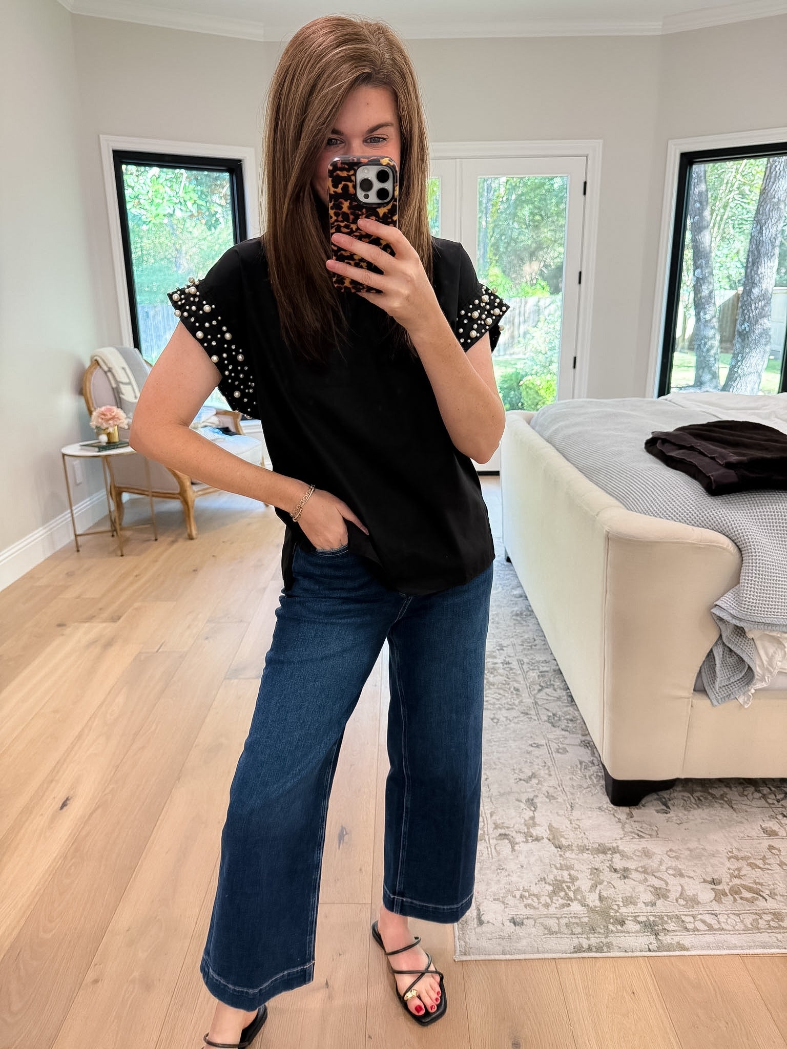 Timeless Charm Top in Black