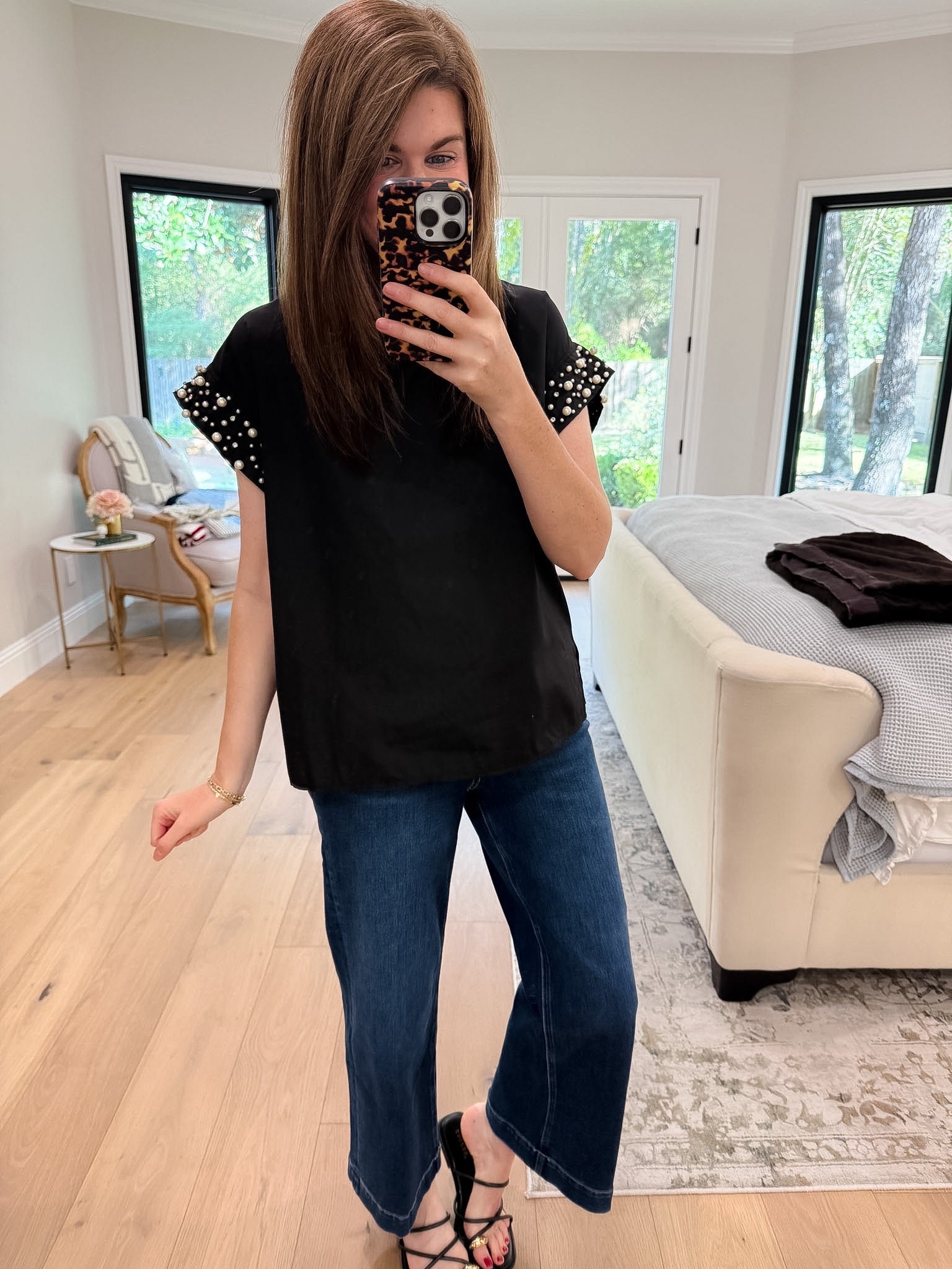 Timeless Charm Top in Black