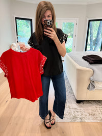 Timeless Charm Top in Black