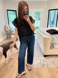 Timeless Charm Top in Black