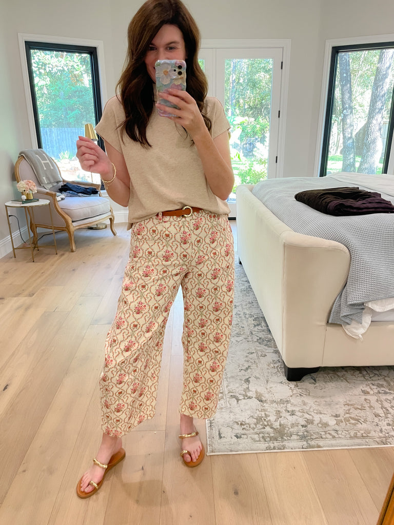 Polished Ease Top in Oatmeal