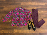 Royalty for Me Hyperstretch Skinny Jeans in Plum