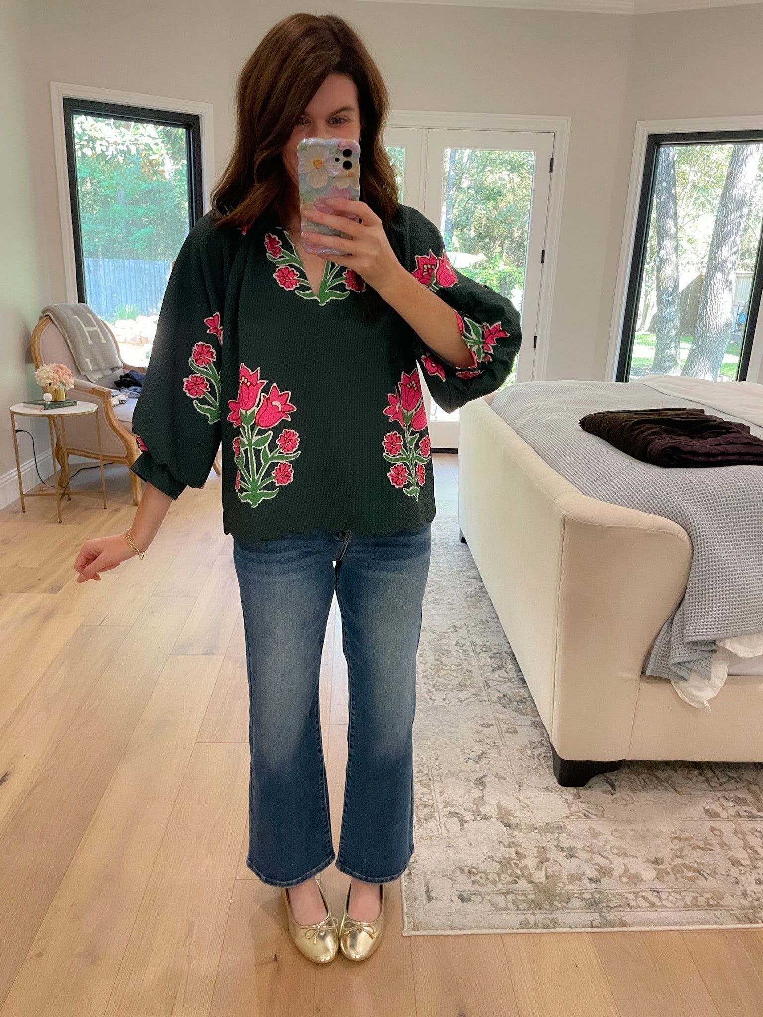 Forest Bloom Top