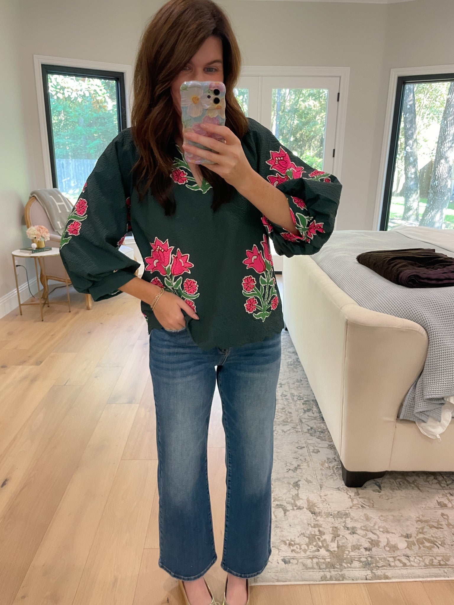 Forest Bloom Top