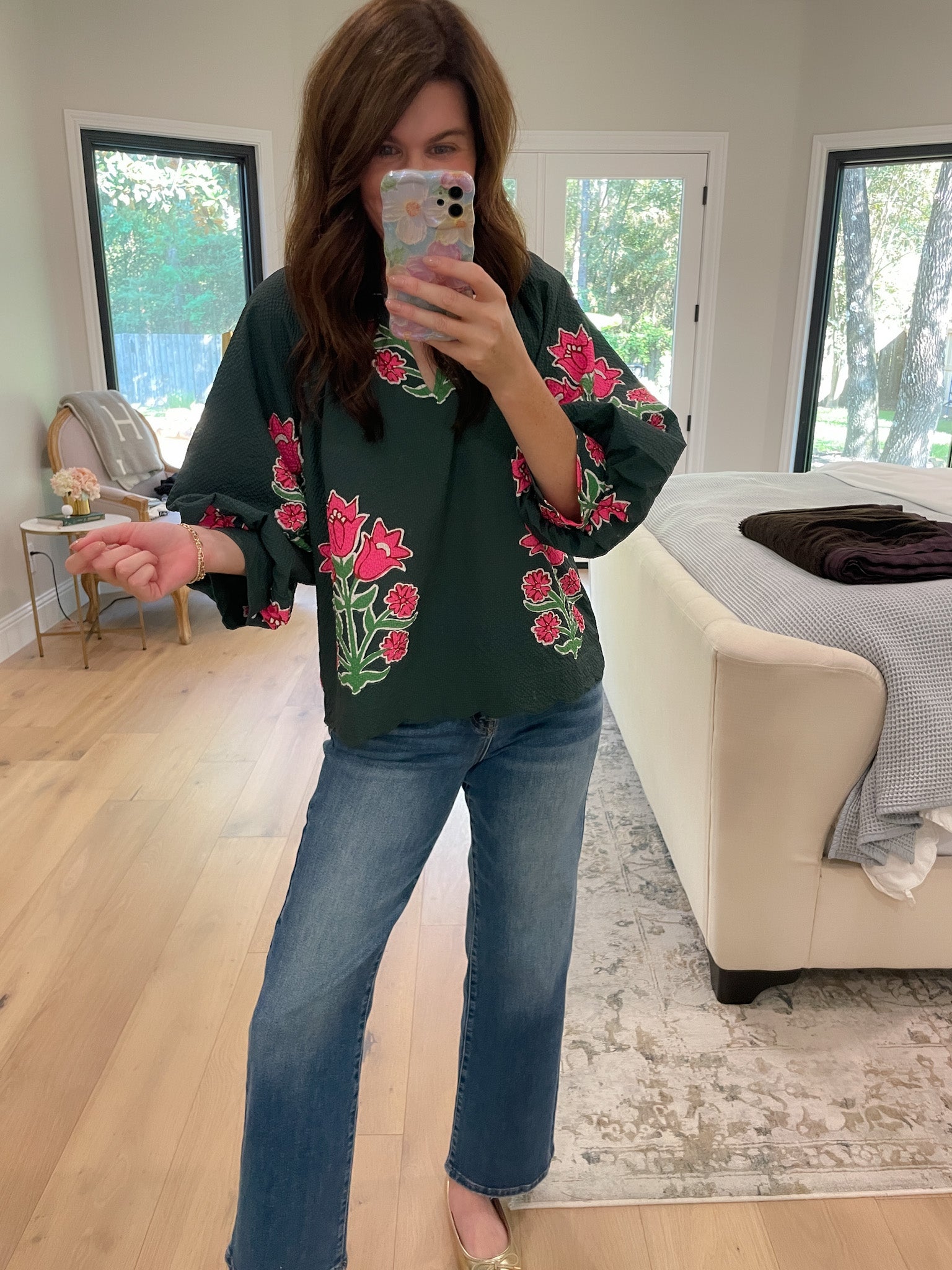 Forest Bloom Top