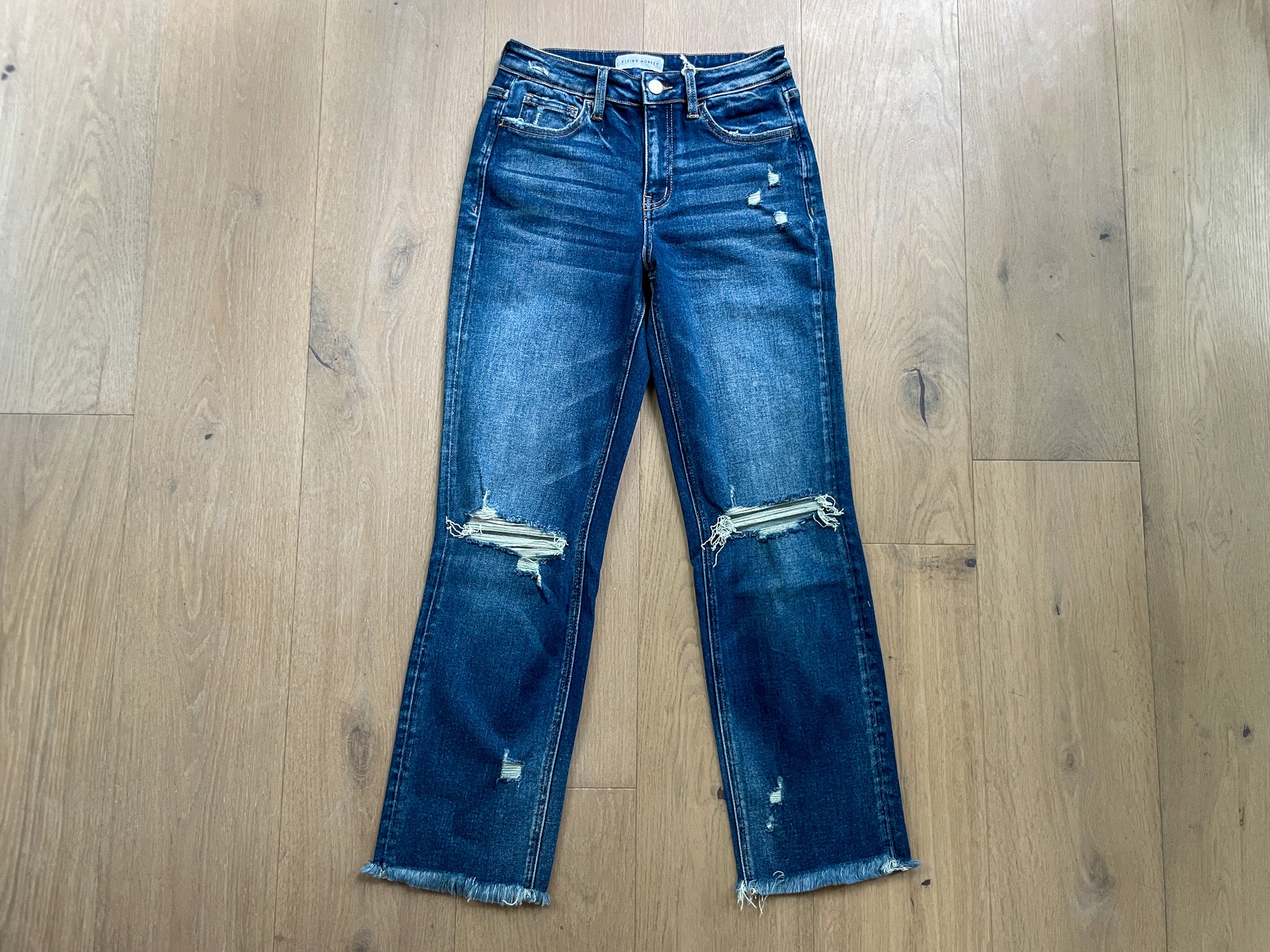 Flying Monkey Borough Ankle Straight Leg Jeans