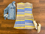 *BELLES & DOORBUSTER* Sunny Day Striped Dress