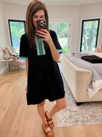 Harbor Club Dress in Navy