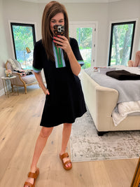 Harbor Club Dress in Navy