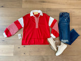 Winning Team Pullover in Red