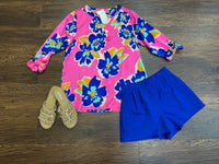 Ideal Moment Shorts in Cobalt