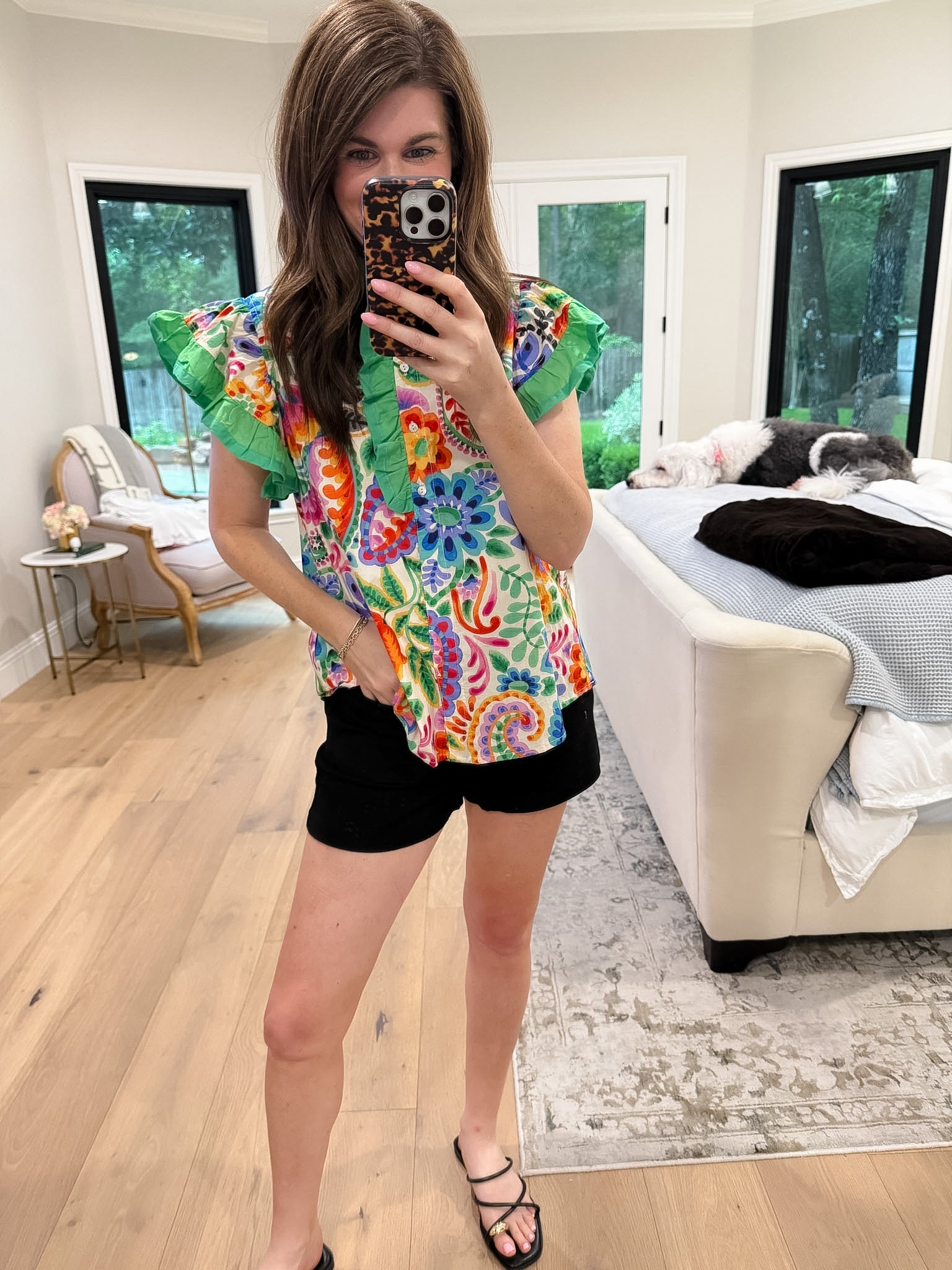Be So Bold Floral Top in Cream