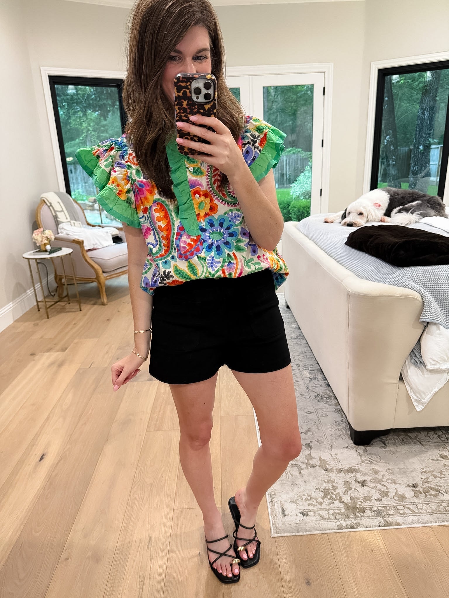 Be So Bold Floral Top in Cream