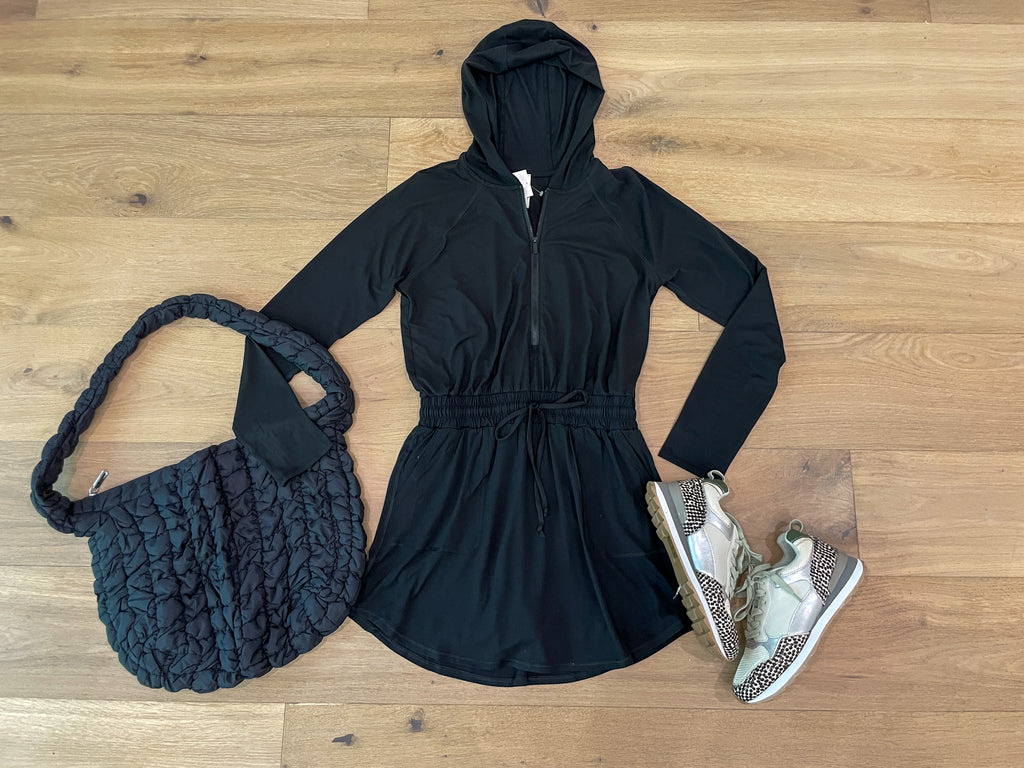 Rally Active Dress in Black