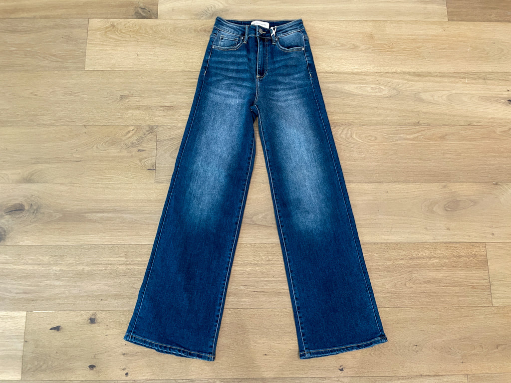 Risen Jasper Wide Leg Jeans
