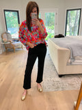 Risen Jett Tummy Control Cropped Black Jeans