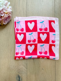 Cherry Checker Bandana *Final Sale*