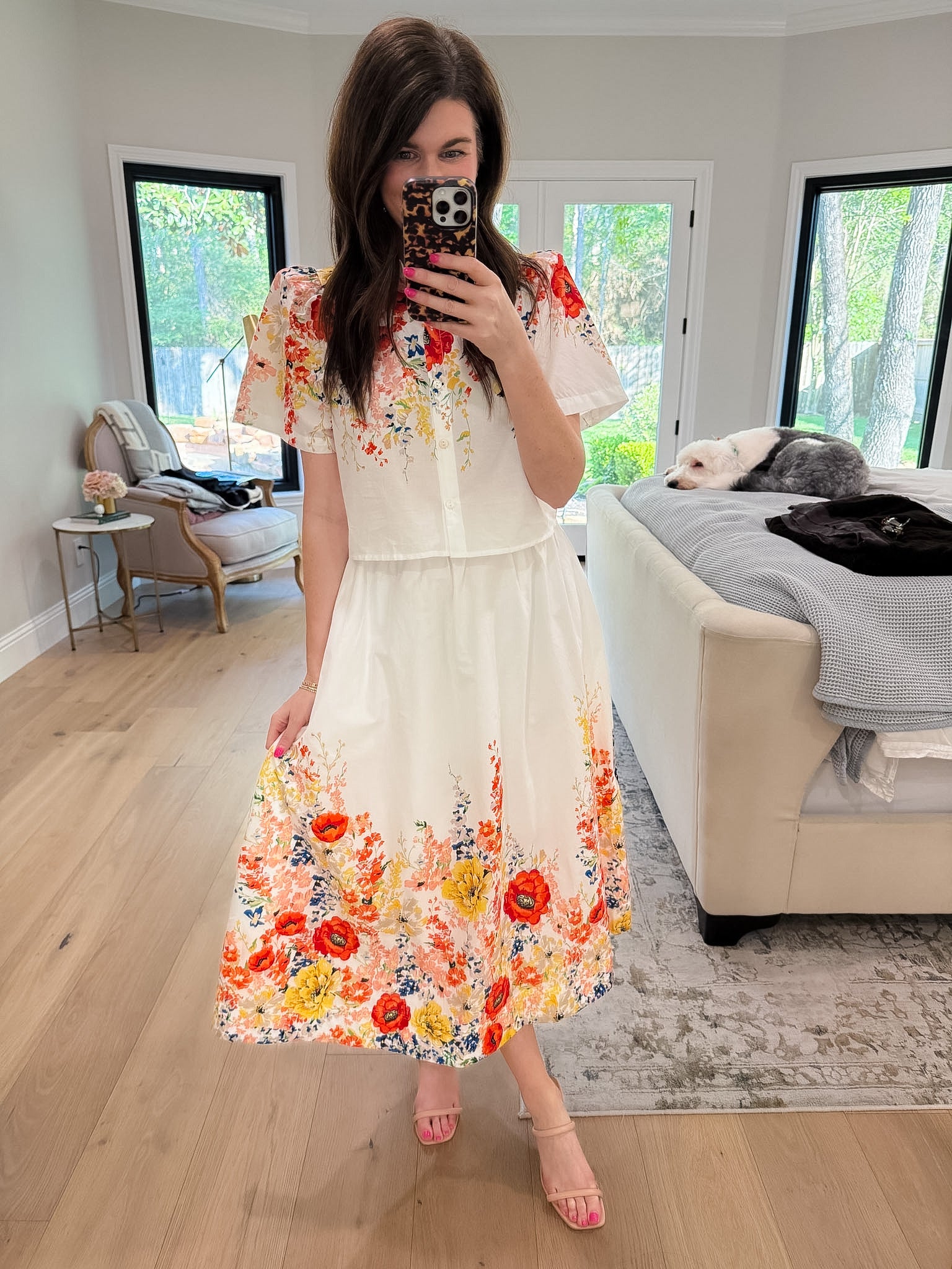 Garden Muse Set in White