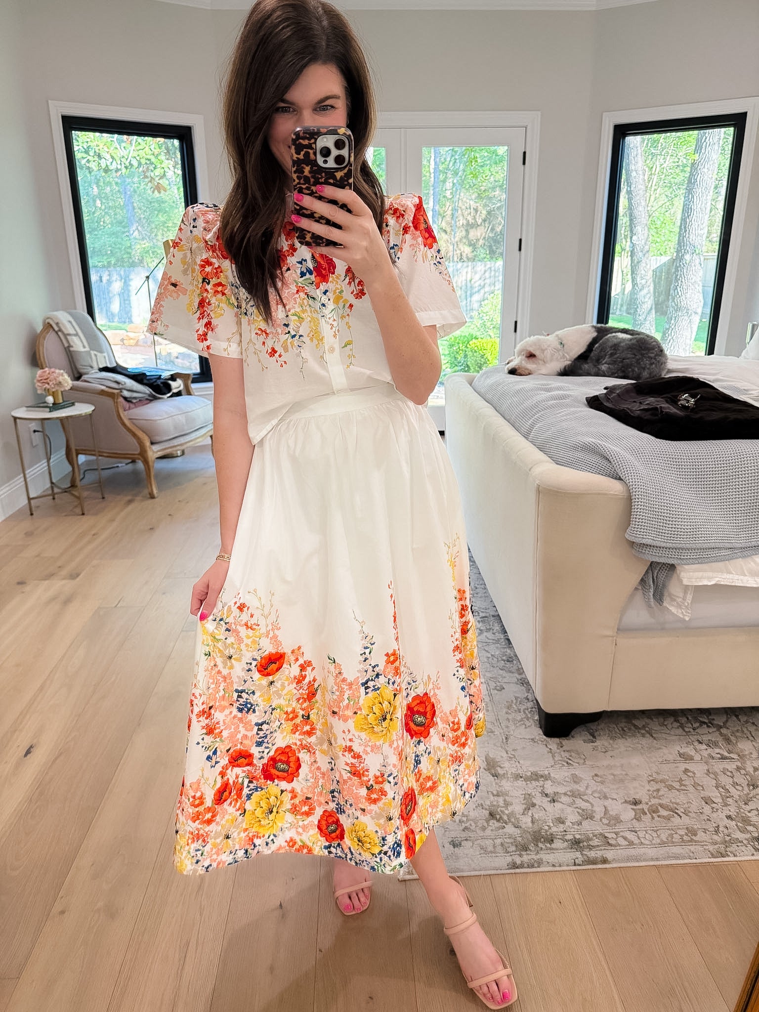 Garden Muse Set in White