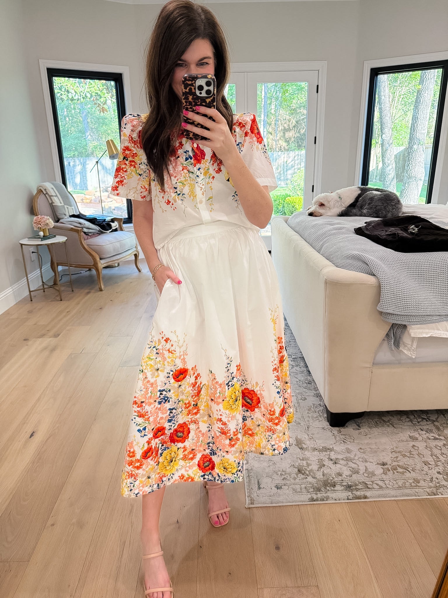 Garden Muse Set in White