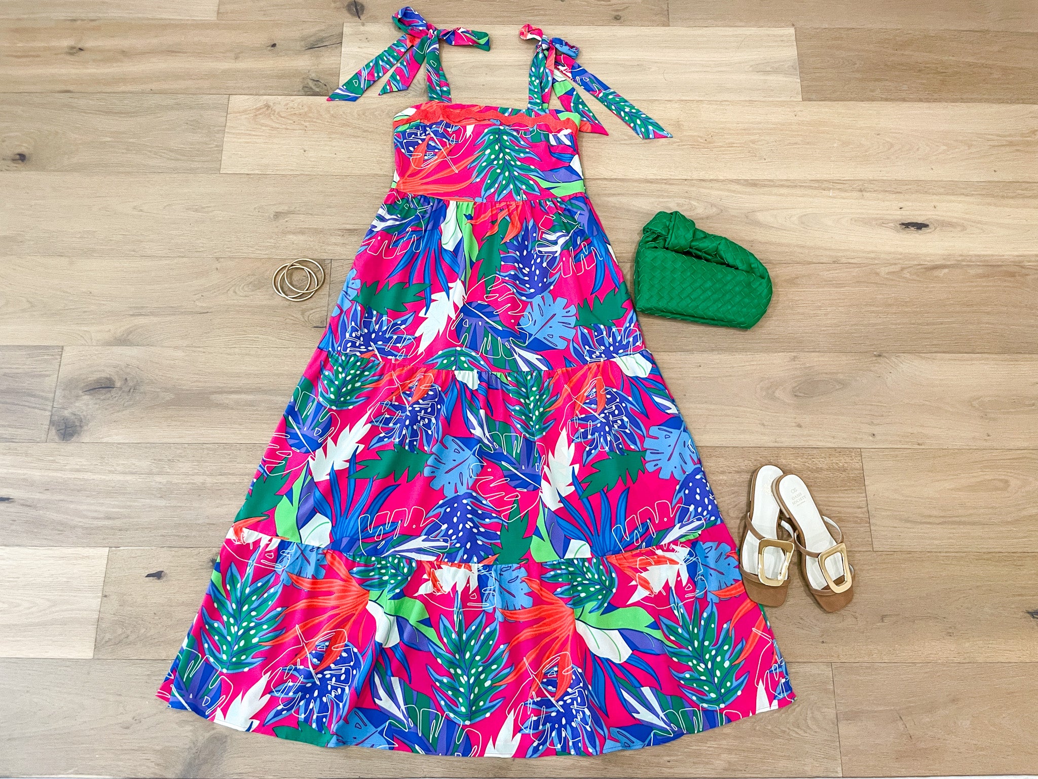 Passing Through Paradise Maxi Dress