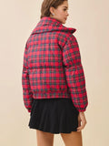 Ralph Plaid Puffer Jacket