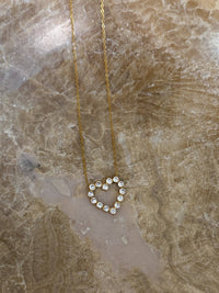 CHANSUTT Diamond Heart Necklace *Final Sale*