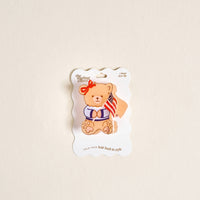 Star Spangled Bear Claw Clip *Final Sale*
