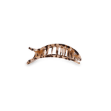 Teleties - Blonde Tortoise Small Flat Round Clip *Final Sale*