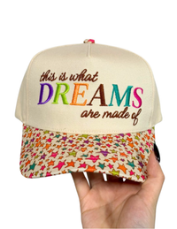 What Dream are Made Of Canvas Baseball Hat *Final Sale*