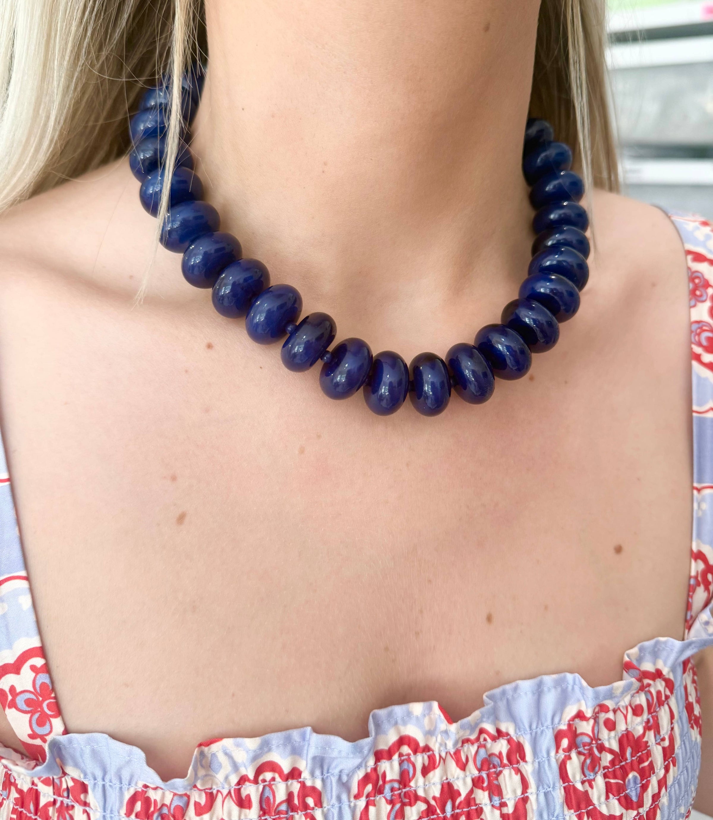 PREORDER! Bailey Beaded Necklace in Red *Final Sale*