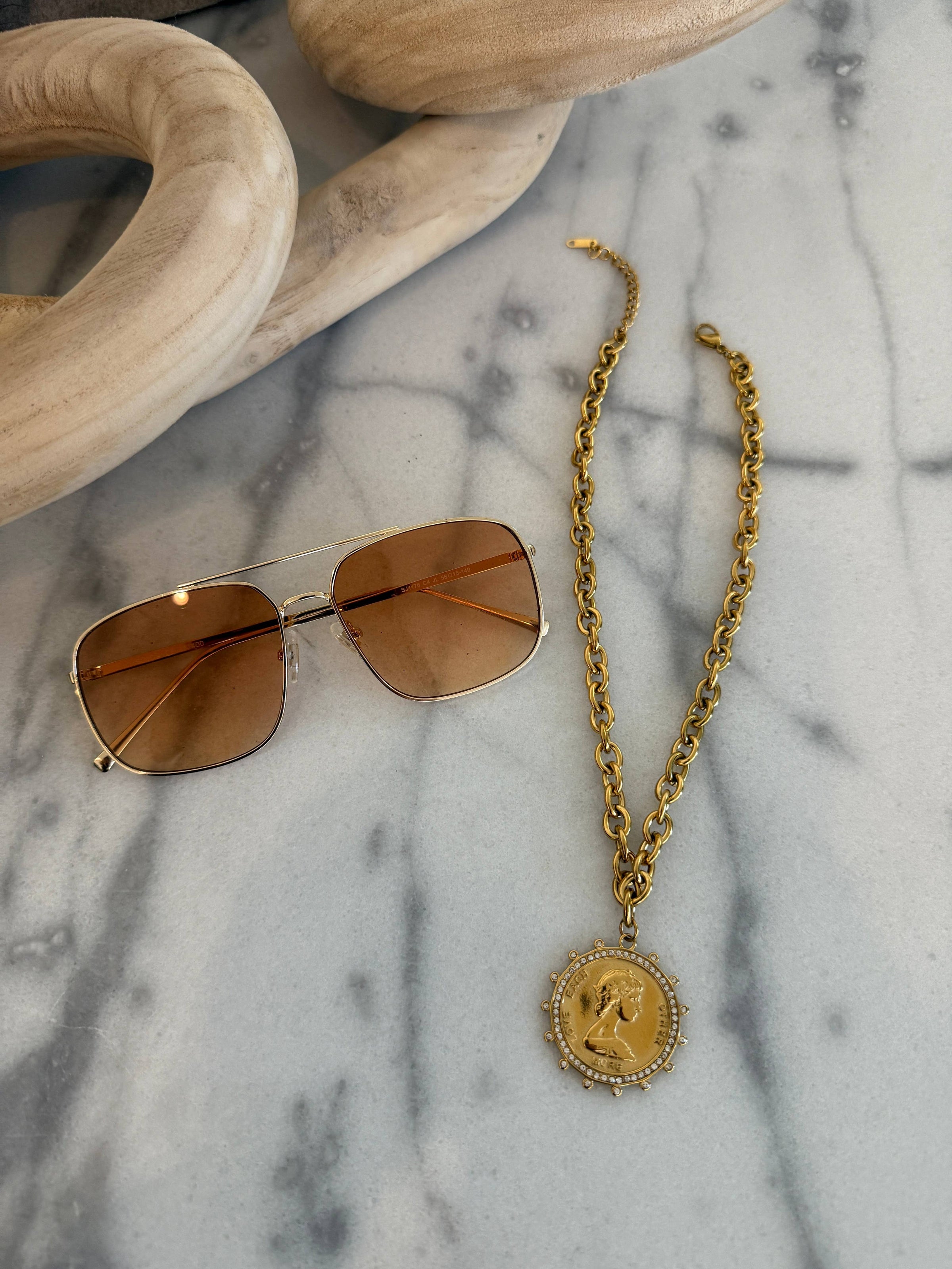 CHANSUTT Small Coin Necklace *Final Sale*