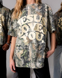 Jesus Loves You Heavyweight Camo Tee