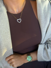 CHANSUTT Diamond Heart Necklace *Final Sale*