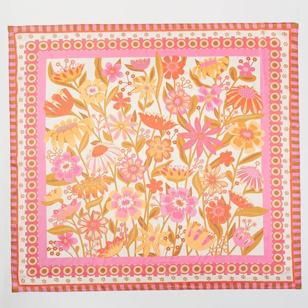 Flower Market Bandana in Pink *Final Sale*
