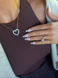 CHANSUTT Diamond Heart Necklace *Final Sale*