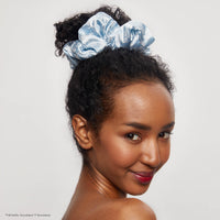 Kitsch x Bridgerton Satin Pillow Scrunchies / Toile De Blue *Final Sale*