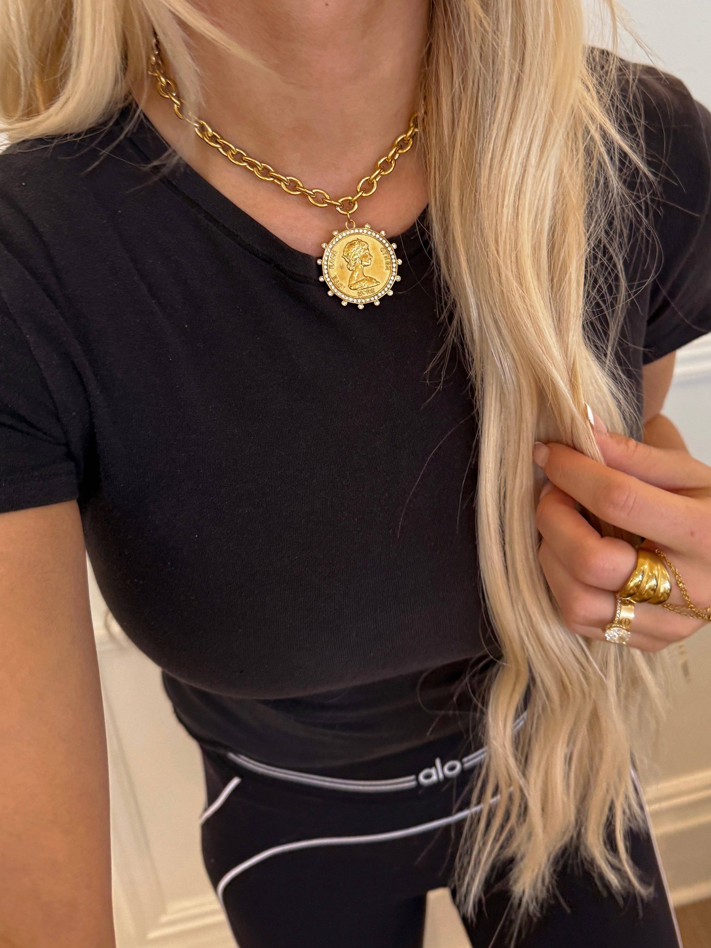CHANSUTT Small Coin Necklace *Final Sale*
