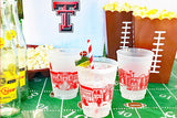 Texas Tech University Skyline Reusable Cups