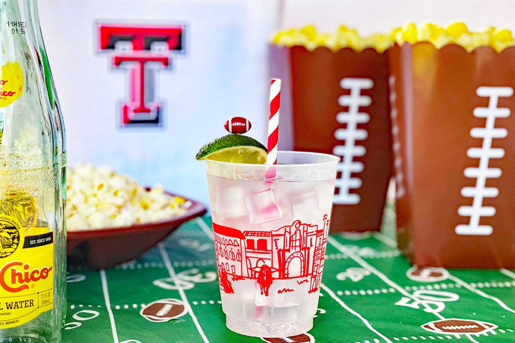 Texas Tech University Skyline Reusable Cups