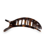Teleties - Tortoise Large Flat Round Clip *Final Sale*