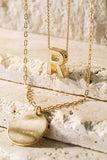 Layered Initial Necklace