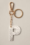 Double-Sided Snake Print Key Ring