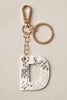 Double-Sided Snake Print Key Ring
