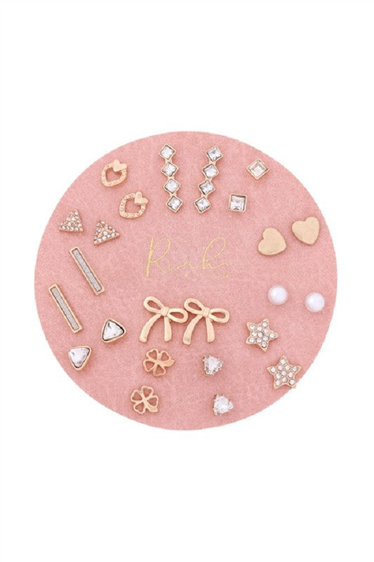 *BELLES & DOORBUSTER* Dainty Earring Set