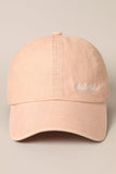 Embroidered Mama Baseball Hat