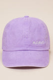 Embroidered Mama Baseball Hat