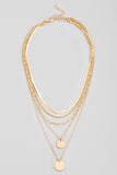 Next Chapter Layered Necklace in Gold