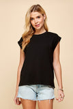 Put You First Top in Black